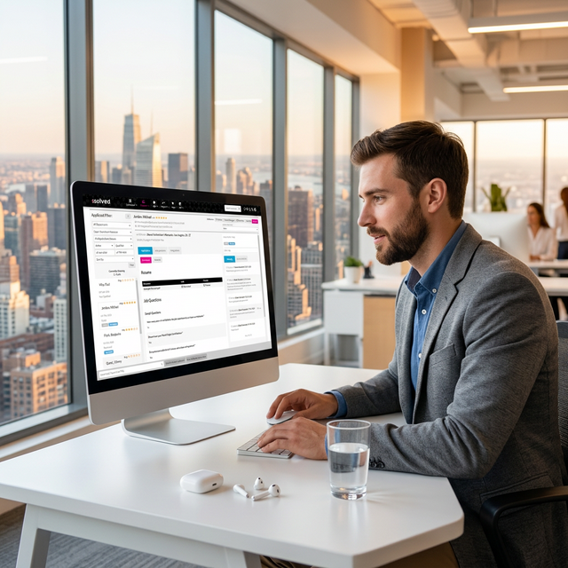 Applicant tracking system interface
