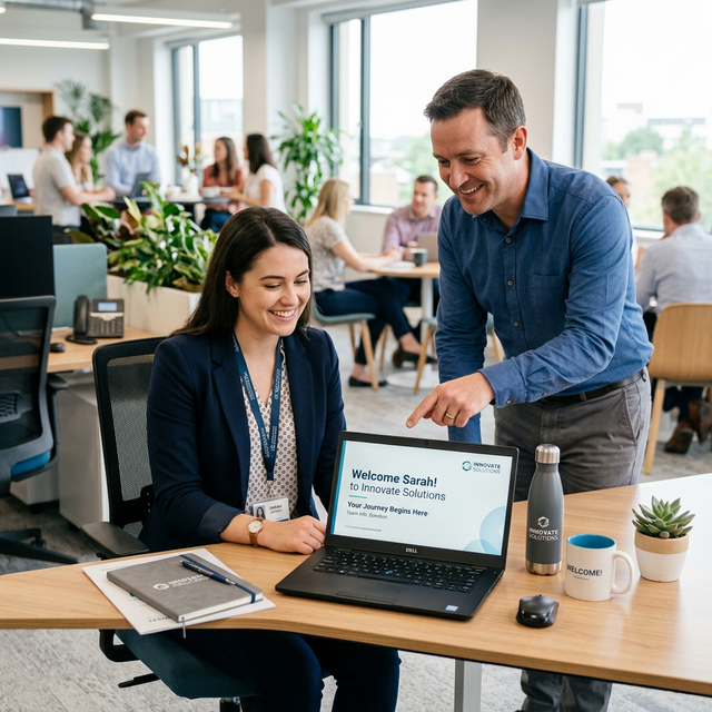 Employee onboarding experience