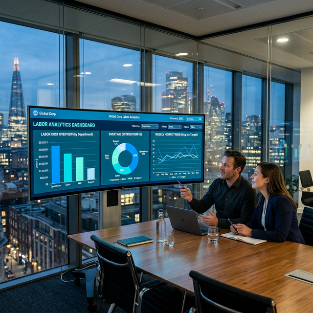 Labor analytics dashboard
